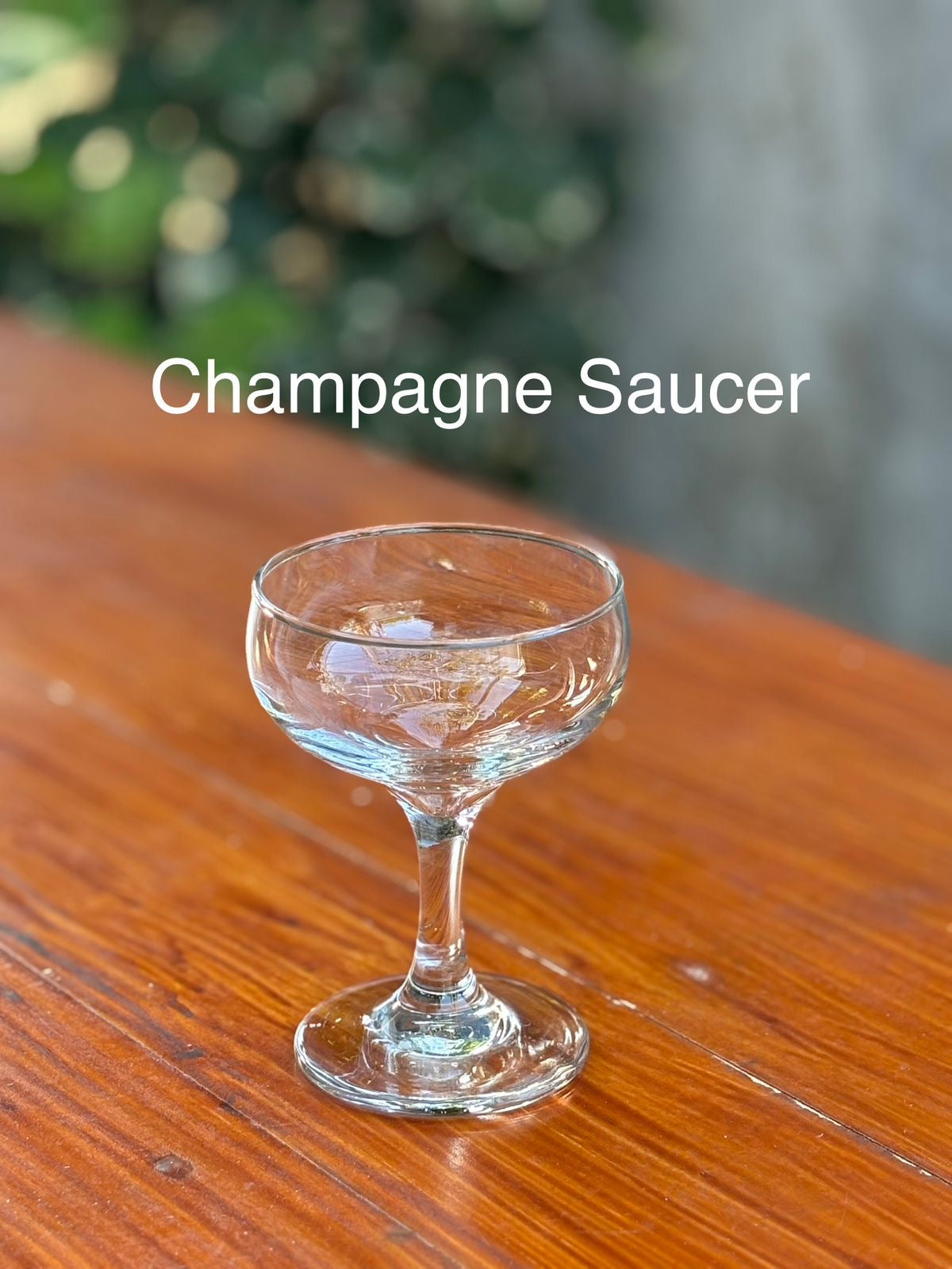 Champagne Glass Tower - Champagne Saucer