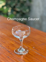 Champagne Glass Tower - Champagne Saucer