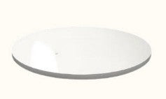Aisle Floor - White Melamine Round