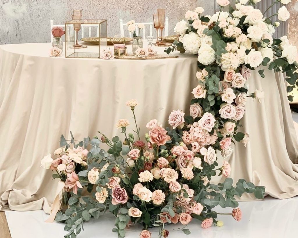 Sweetheart Table Flowers