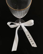 Customized Satin Ribbon Guest Name