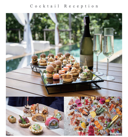 Tirtha - Bridal Lunch and Additional Canapés