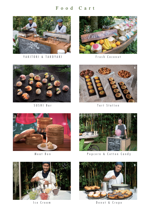 Tirtha - Additional Food Carts, Bubi Guling & Bintang Barrels