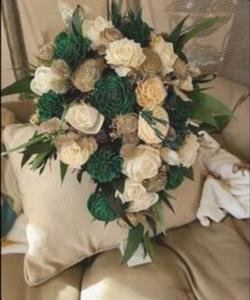 Custom Bridal Bouquet - Moody Tones