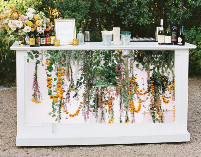 Bar Flower Decor