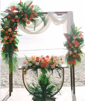 Ceremony Arch - Wooden Arch