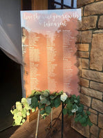 Seating Chart