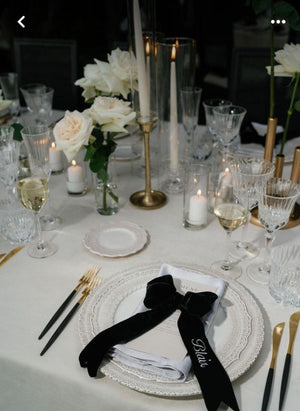 Customized Satin Ribbon Guest Name