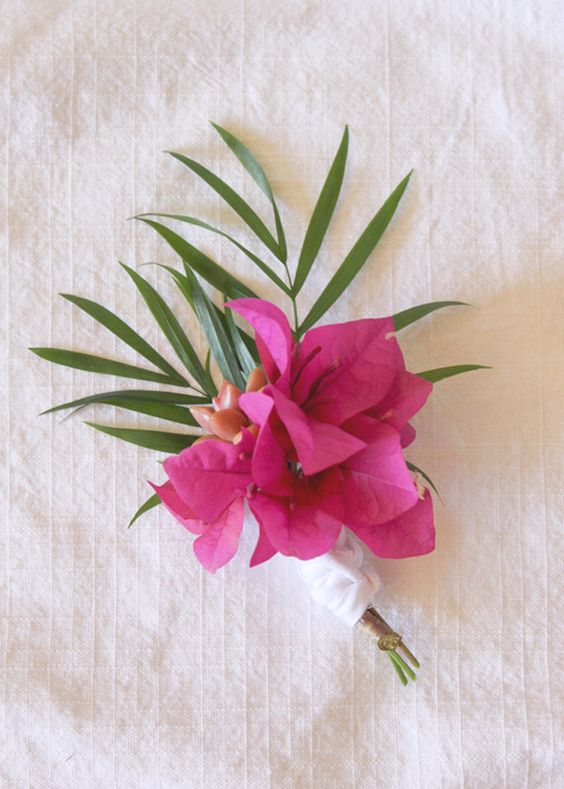 Tropical Buttonhole Collection