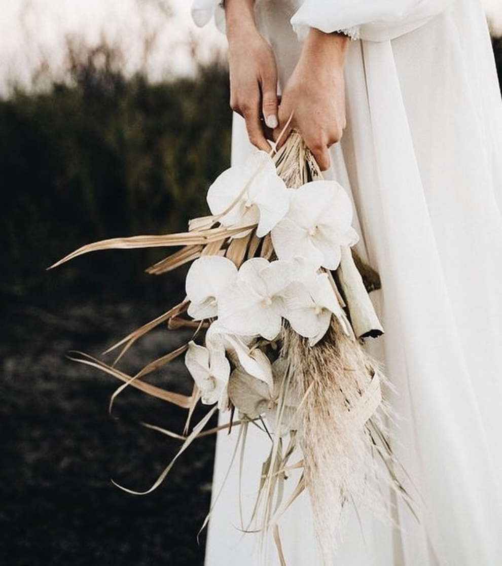 Custom Bridal Bouquet - Muted Notes