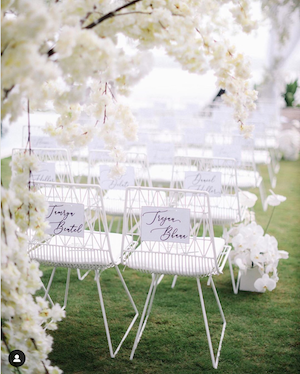 Ceremony Seating Place Card