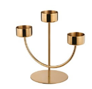 Gold Tealight Candle Stick