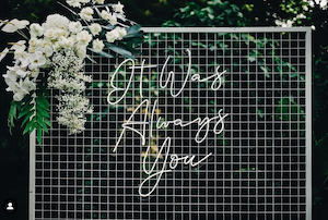 It Was Always You Neon Sign