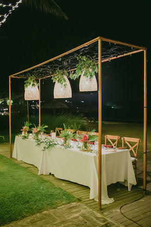 Rattan Canopy Pendants