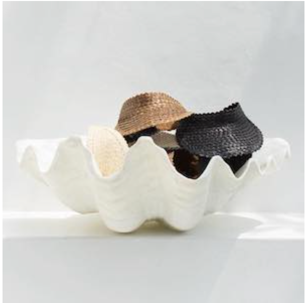 Rattan Visor Hat