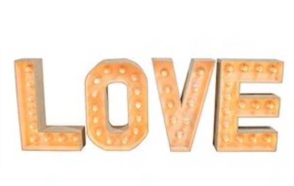 Large Light Up Letters