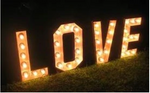 Large Light Up Letters