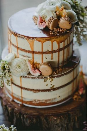 Intimate 1 Tier Cake - Naked & Semi Naked