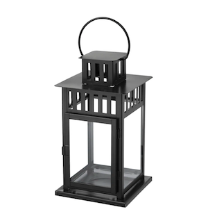 Black Lantern for Centrepiece